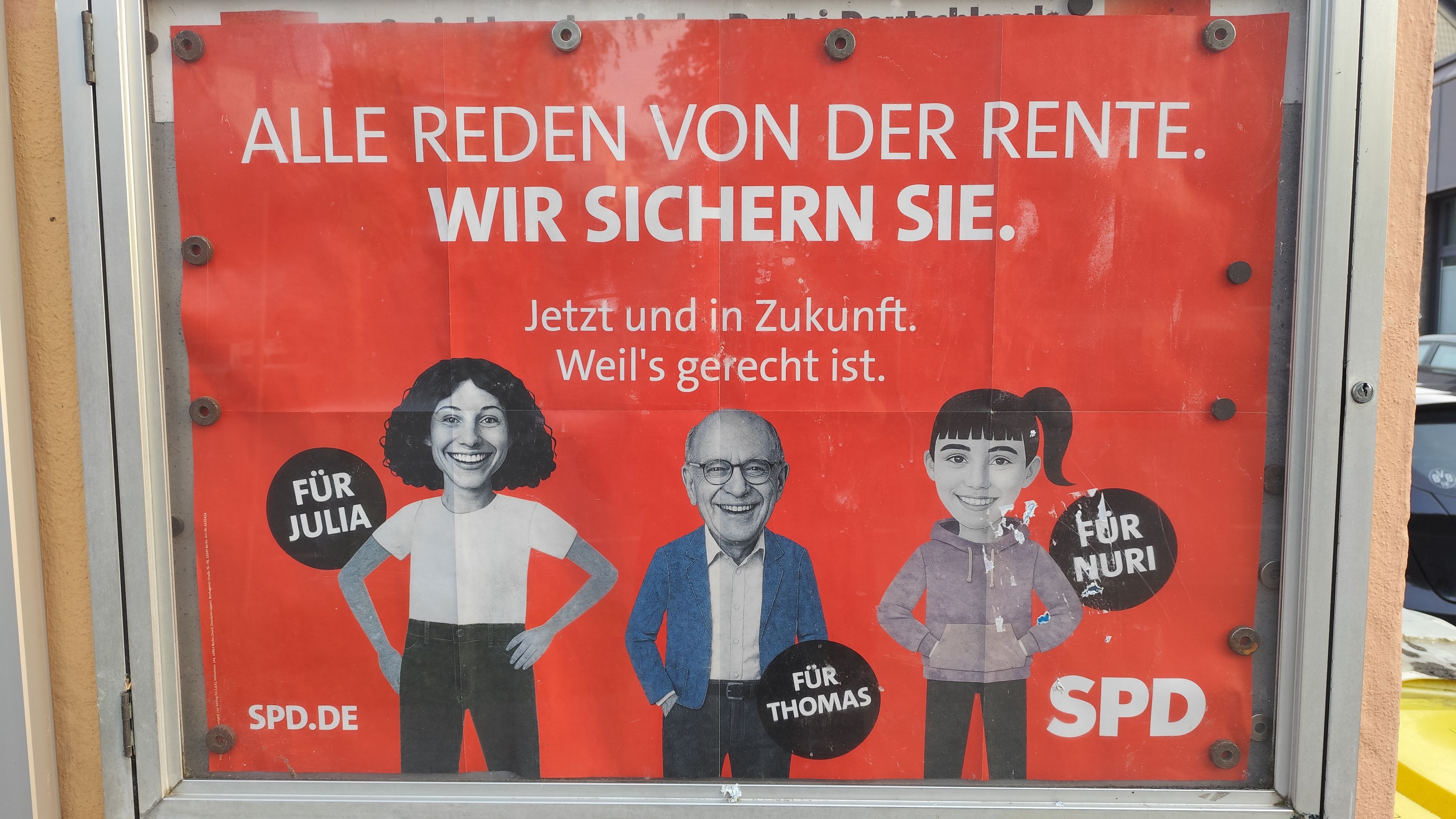 SPD Schaukasten