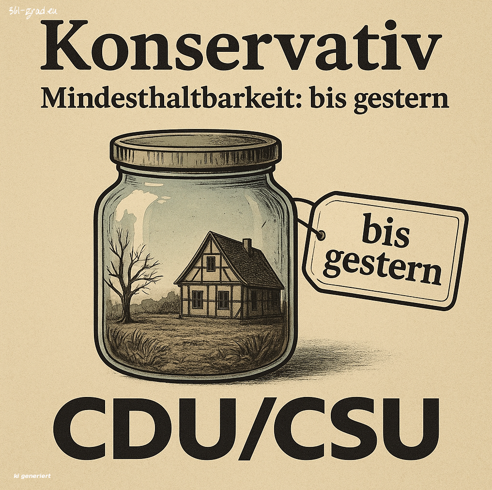 Konservativ - Mindesthaltbarkeit - bis gestern